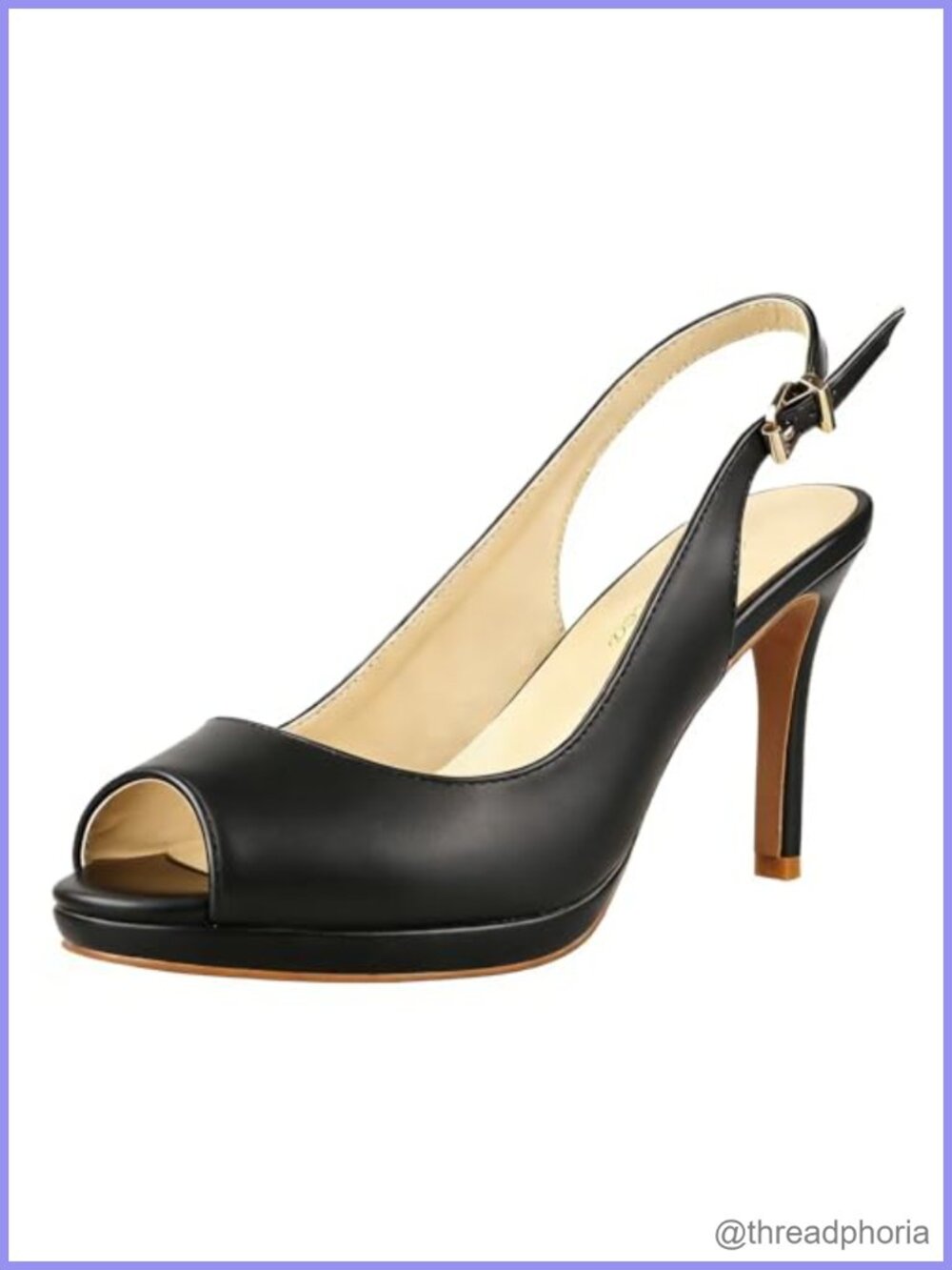 Peep Toe Slingback Platform Stiletto Heel Dress Sandals